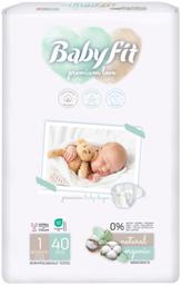 BABYFIT 40tk NEWBORN mähkmed lastele