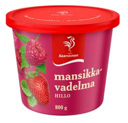 Saarioinen, maasika-vaarikamoos, 800 g