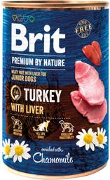 Brit kalkuni ja maksaga konserv kutsikatele 400g