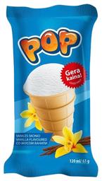 Pop vanillimaitseline jäätis, 63 g / 120 ml
