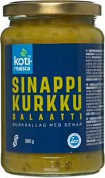 Kotimaista kurgisalat sinepiga, 360 g