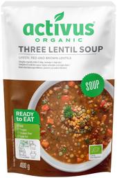 Activus öko kolme läätse supp 400g