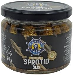 Kapten Grant Sprotid õlis (klaaspurk) 250g