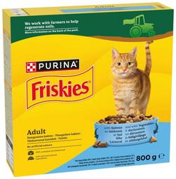 Friskies kuiv kassitoit lõhe ja juurviljad 800g