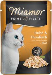 Miamor Fine Filets täissööt kassidele kana ja tuunikalaga 100g