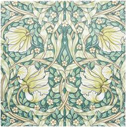 Salvrätik William Morris Pimpernel roheline 24cm