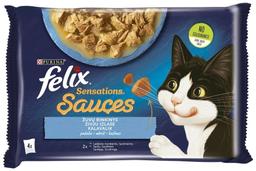 Felix Sensations kiisueine 4*85g süsik