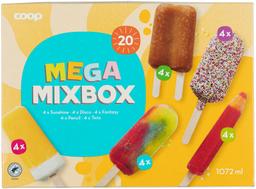 Coop jäätis Mega Mixbox 20 tk, 1072ml