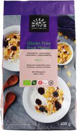 Urtekram gluteenivaba puuviljamüsli, mahetoode, 400 g