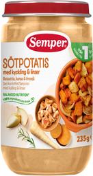 Semper bataadi-kana ja läätse püree 12k 235g