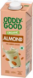 Oddlygood Organiline mandlijook ilma lisatud suhkruta, 1L