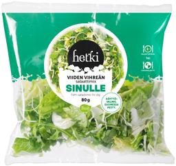Hetki Viie rohelise salati mix 80 g