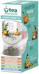 Tea Moments assortii roheline tee 33,6g (5maitset × 3)