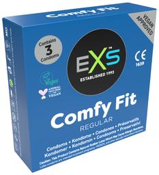 EXS Comfy Fit Regular kondoomid 3tk