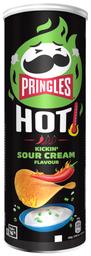 Kartulikrõpsud PRINGLES Hot Kickin' Sour Cream, 160 g