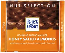 Ritter Sport piimašokolaad mandlitega, mee ja soolaga 100g