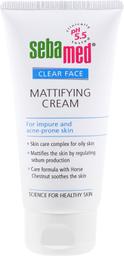 Näokreem Clear Face Mattifying Cream 50 ml