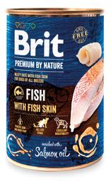 Brit Premium koerakonserv kala ja kalanahaga 400g