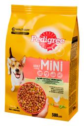 Pedigree Kuivtoit väikest kasvu koertele 500g kana ja köögiviljadega