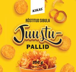 Kikas Juustupallid Röstitud Sibulaga 300g
