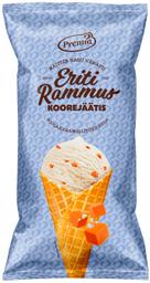 Eriti Rammus soolakaramellitükkidega koonusjäätis 110g / 200ml