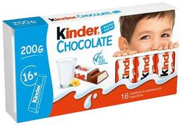 Piimatäidisega piimašokolaad T16, KINDER, 200 g