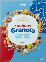 Coop magus granola rosinatega 7% ja kookosega 5% 750g