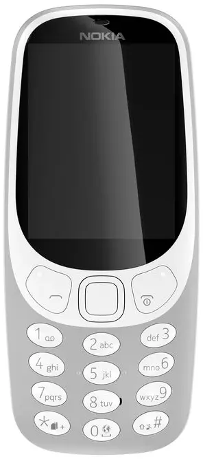 Nokia 3310 dual-sim 2G matkapuhelin harmaa - 1