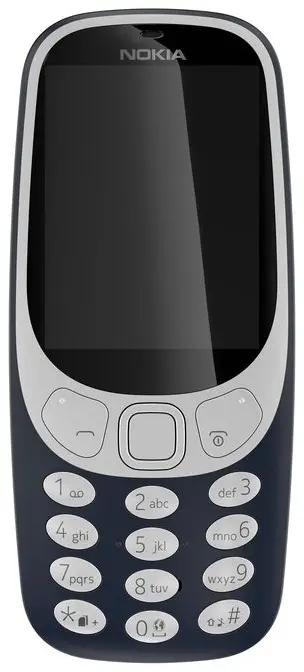 Nokia 3310 dual-sim 2G matkapuhelin musta