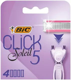 BIC Click Soleil 5 varaterä 4-pack