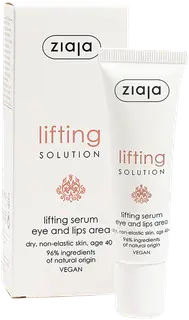 Ziaja Lifting solution 40+ kohottava seerumi silmien ja huultenympärysiholle 30ml