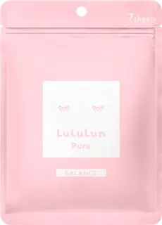 LuLuLun Pure Balance Sheet Mask 7-pack tasapainoittava kangasnaamio 7 kpl