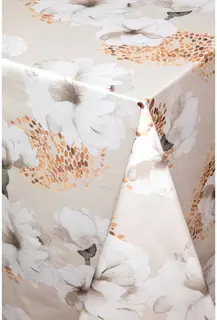 Pentik Neilikka satiinipöytäliina 145x250 cm, valkoinen