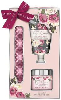 Baylis & Harding Royale Garden Rose, Poppy & Vanilla Manicure Set -lahjapakkaus