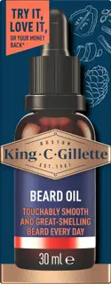 King C. Gillette Beard Oil 30ml partaöljy