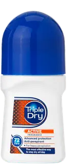 Triple Dry ACTIVE Men roll-on antiperspirantti 72h 50 ml