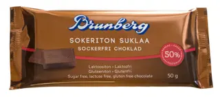 Brunberg Sokeriton suklaa 50g