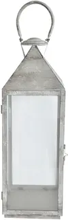 Metallilyhty 19x18x52 cm harmaa