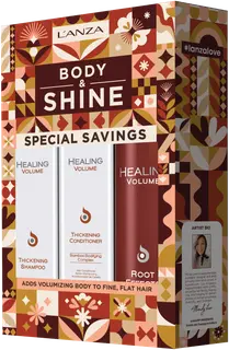 L´ANZA Holiday Trio Body & Shine lahjapakkaus
