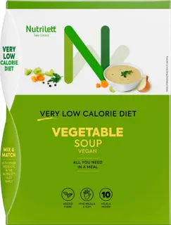 Nutrilett VLCD vegan vegetable soup kasviskeitto 10x35g