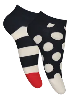 Happy Socks Big Dot Stripe sneakersukat 2-paria