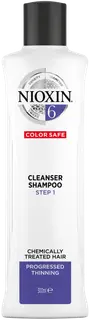 NIOXIN 6 Color Safe Cleanser Shampoo Progressed Thinning Shampoo 300 ml