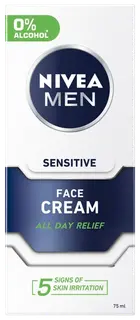 NIVEA MEN 75ml Sensitive Face Cream -kasvovoide
