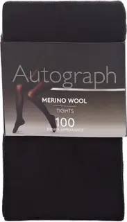 Marks & Spencer Autograph merinovillasekoite 100 DEN sukkahousut