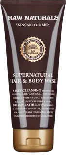 Raw Naturals 3 in 1 Supernatural Hair & Body Wash 200 ml