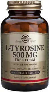 Solgar L-Tyrosiini 500 mg 50 kaps.