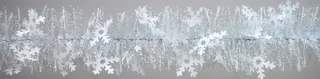 Lumikidepunos lumipilkku/valkoinen 60mm*2m
