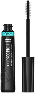 L'Oréal Paris Telescopic Lift Waterproof Black musta maskara 9,9ml