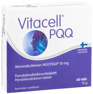 Vitacell PQQ pyrrolokinoliinikinonitabletti 60 tabl