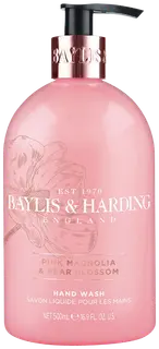 Baylis & Harding Pink Magnolia & Pear Blossom 500ml käsisaippua